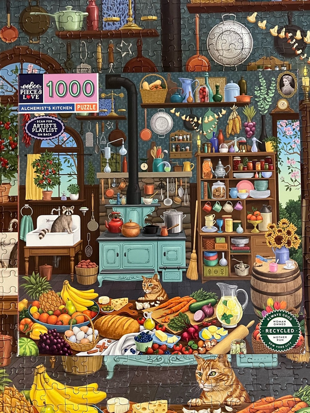 Eeboo Alchemists Kitchen 1000 Piece Puzzle